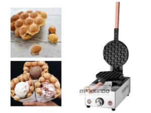 Mesin Egg Waffle (Wafel Bentuk Telur)-maksindo-1