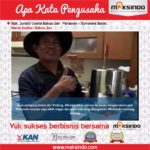 Bakso Jun : Pekerjaan Semakin Ringan Karena Mesin Universal Fritter Maksindo Bakso Jun : Pekerjaan Semakin Ringan Karena Mesin Universal Fritter Maksindo