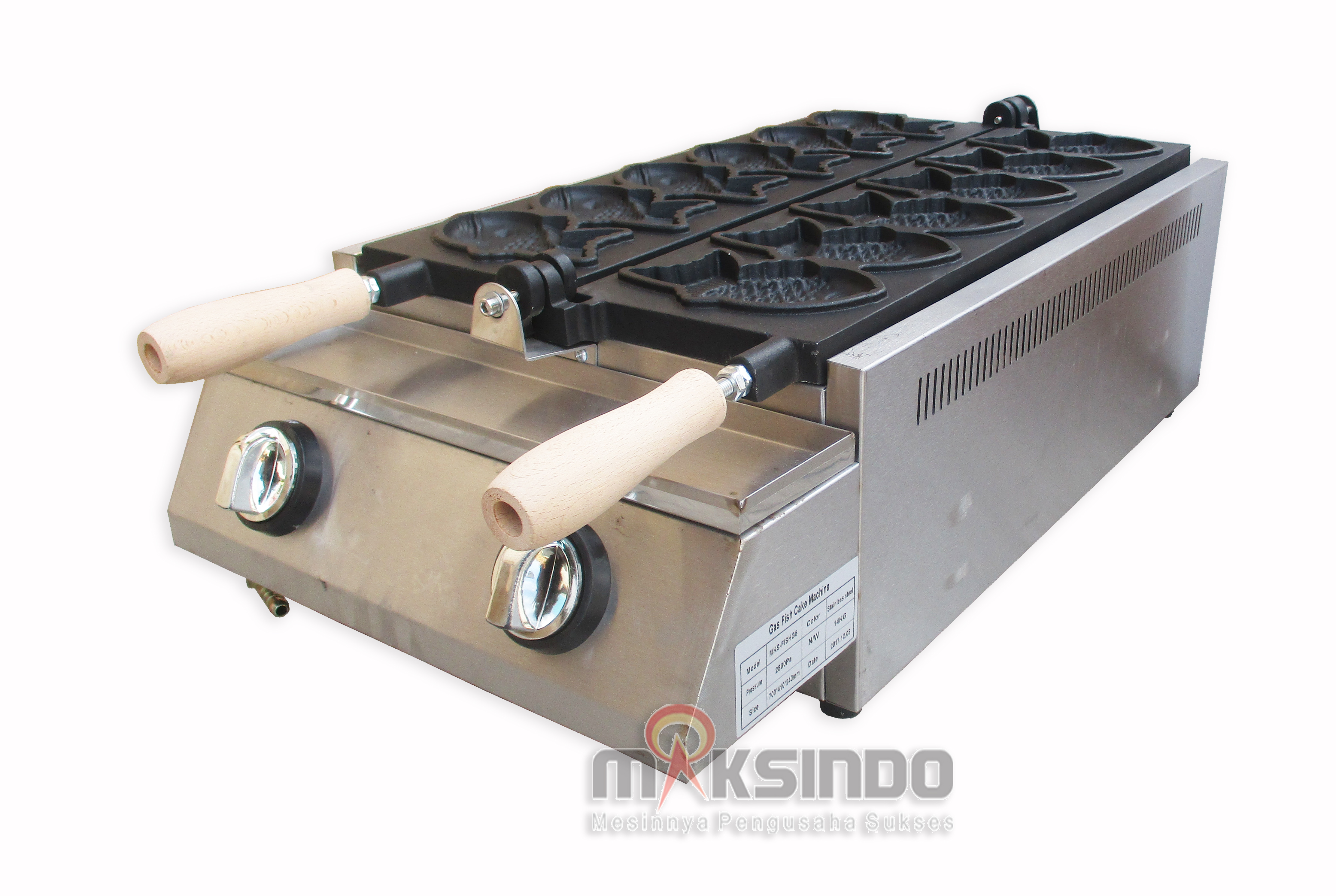 Jual Taiyaki Mulut Tertutup (Gas) MKS-FISHG6 di Jakarta