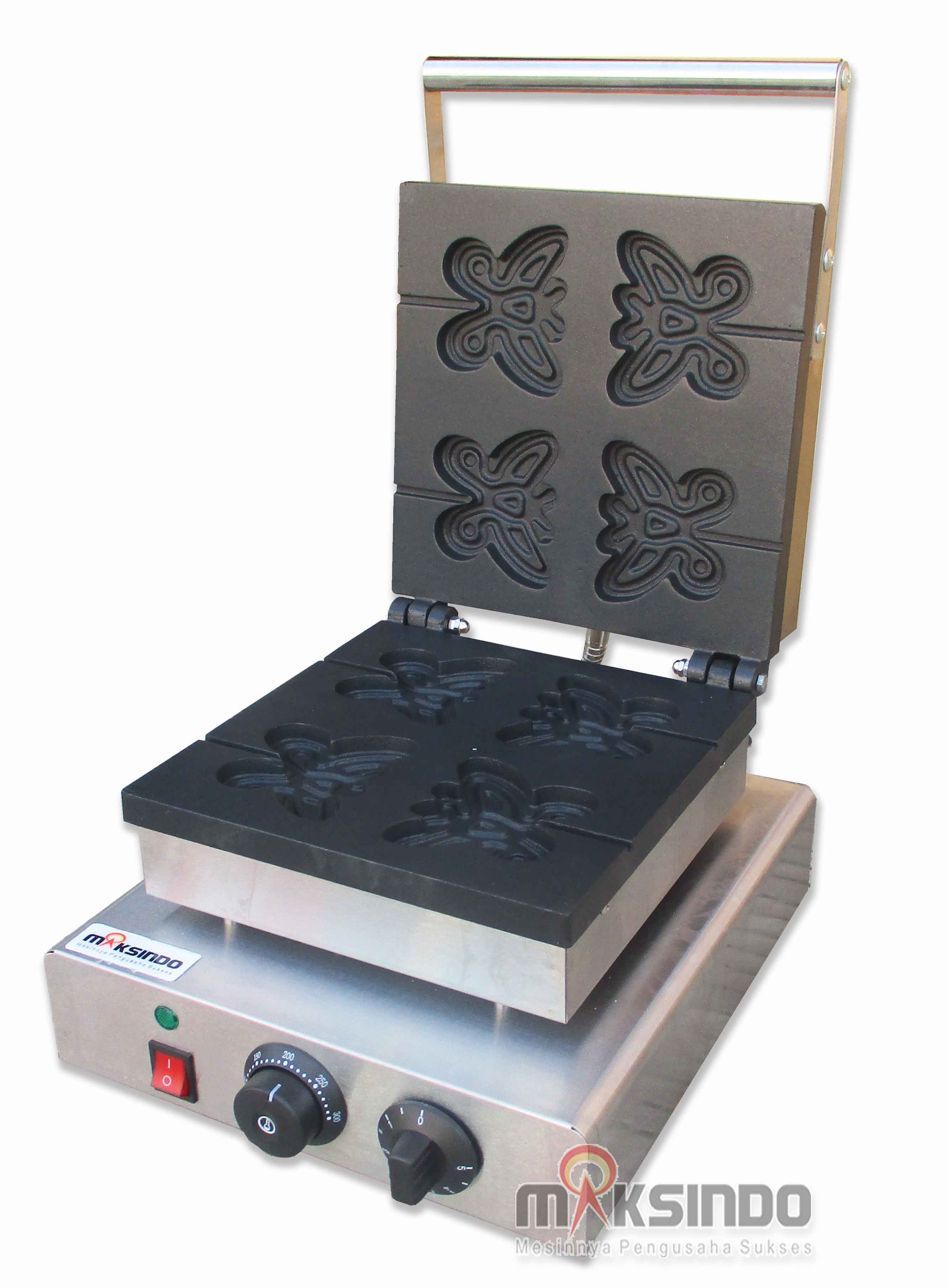 Jual Mesin Butterfly Shaped Waffle Maker (MKS-BFLYW12) di Jakarta