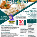 Training Usaha Frozen Food, 24, 25, 26 Agustus 2018 Training Usaha Frozen Food, 24, 25, 26 Agustus 2018