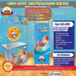 Paket Usaha Ice Snow Rainbow Program BOM MKS-003 Paket Usaha Ice Snow Rainbow Program BOM MKS-003
